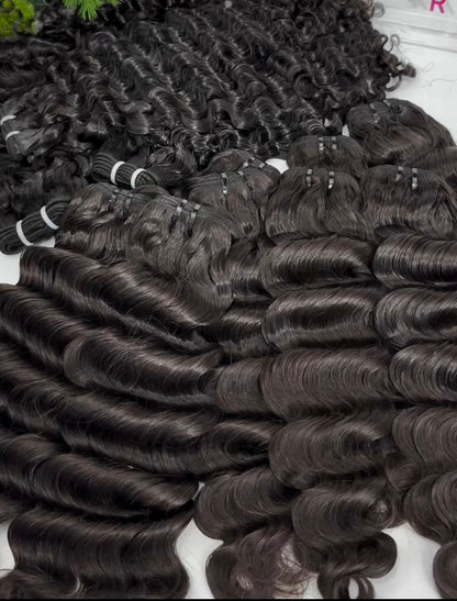 Loose Deepwavee Bundle One Donor Single Bundle Only Pick Young Girl Hair Unprocessed Hair