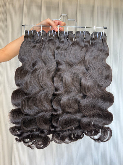 Body wave bundles One donor single donor bundles only pick young girl hair unprocessed hair