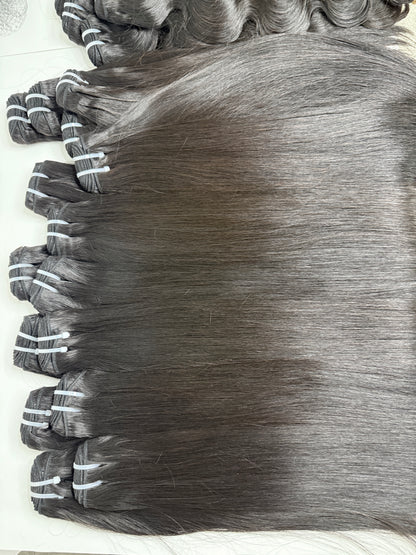 Straight Bundle One Donor Single Bundle Only Pick Young Girl Hair Unprocessed Hair