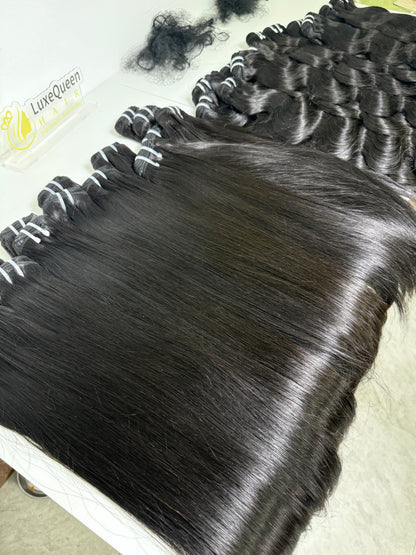 Straight Bundle One Donor Single Bundle Only Pick Young Girl Hair Unprocessed Hair