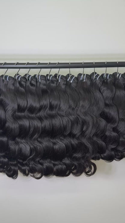 Body wave bundles One donor single donor bundles only pick young girl hair unprocessed hair