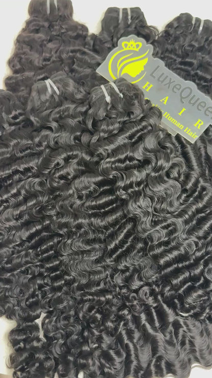 Burmese Curly Bundle One Donor Single Bundle Only Pick Young Girl Hair Unprocessed Hair