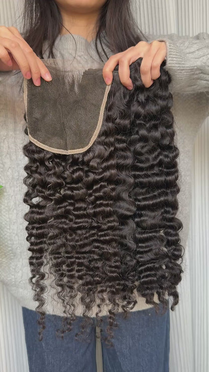 Burmese Curly Bundle One Donor Single Bundle Only Pick Young Girl Hair Unprocessed Hair