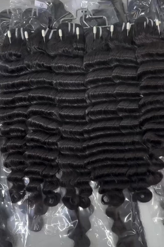 Loose Deepwavee Bundle One Donor Single Bundle Only Pick Young Girl Hair Unprocessed Hair