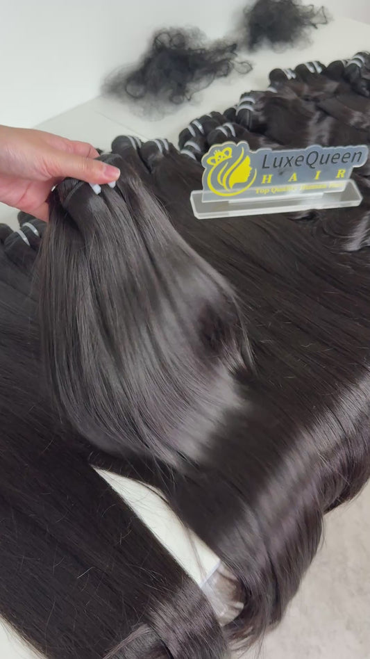 Straight Bundle One Donor Single Bundle Only Pick Young Girl Hair Unprocessed Hair